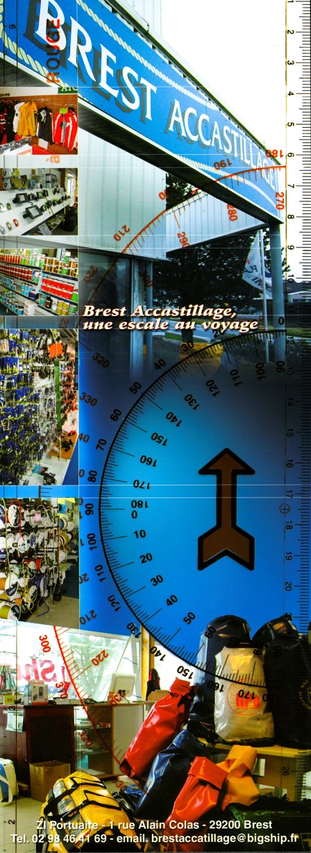 Magasin Brest Accastillage - kakémono